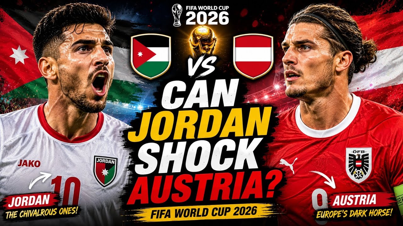 Can Jordan Shock Austria? 😱 | Jordan vs Austria FIFA World Cup 2026 Preview & Prediction