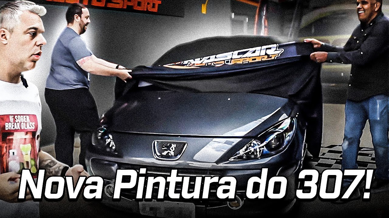 PUG 307 ficou I-N-S-A-N-O😎 NOVO DE NOVO! PINTADO NA NASCAR? (Projeto Speedrun)