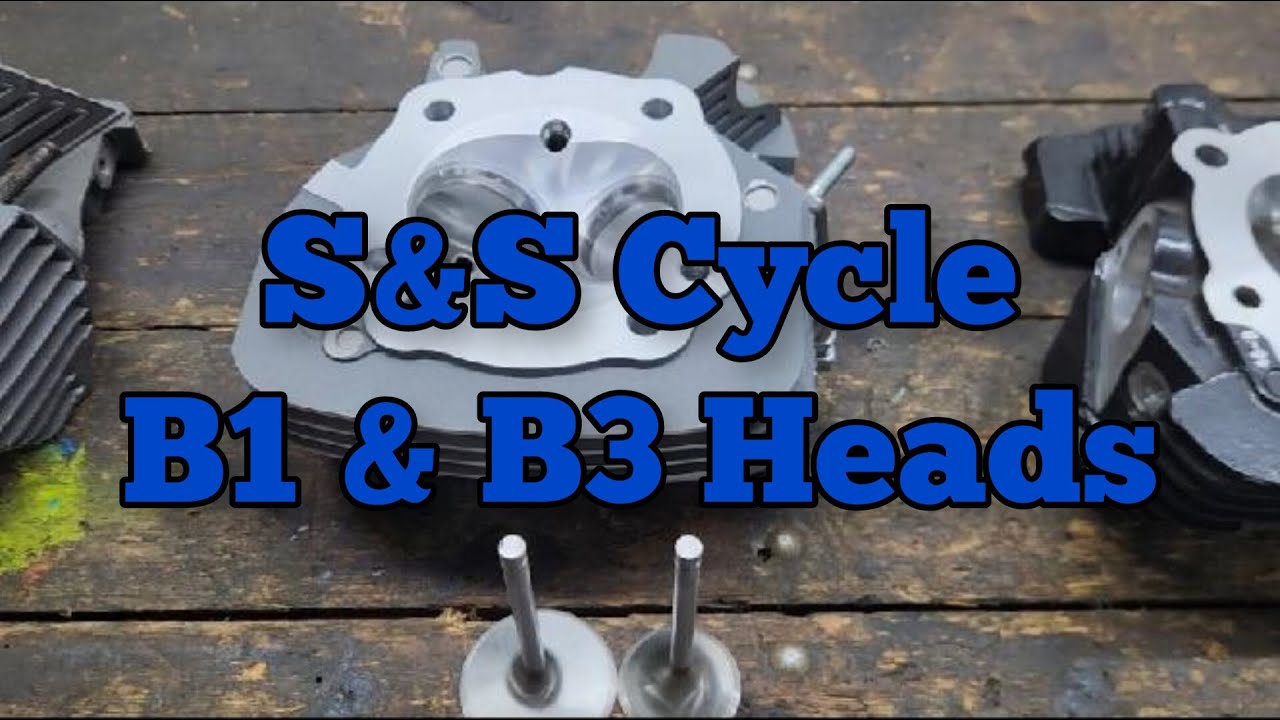 131 143 S&S Cycle B1 & B3 Heads, Screamin' Eagle Harley