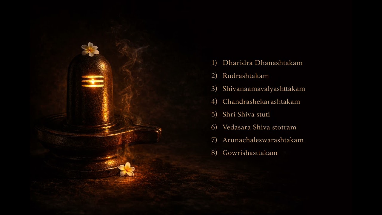 Powerful Shiva Stotras for Shivaratri | Rudrashtakam | Shiva Mantra | Mahadev Devotional Songs