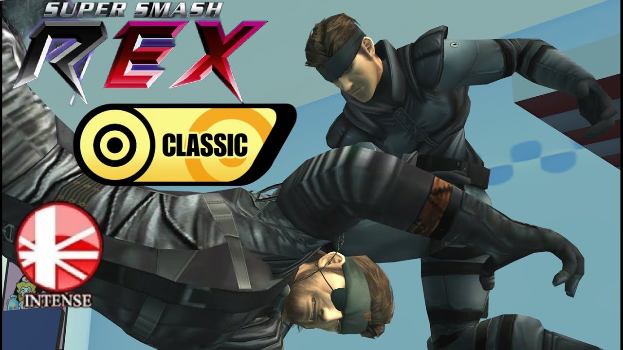 Super Smash REX Gameplay - Classic Mode with Snake (Intense)