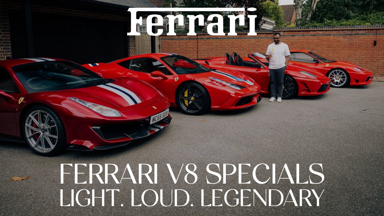 Ferrari’s Lightweight V8 Icons: Ferrari 360 Challenge Stradale to 488 Pista... and the future