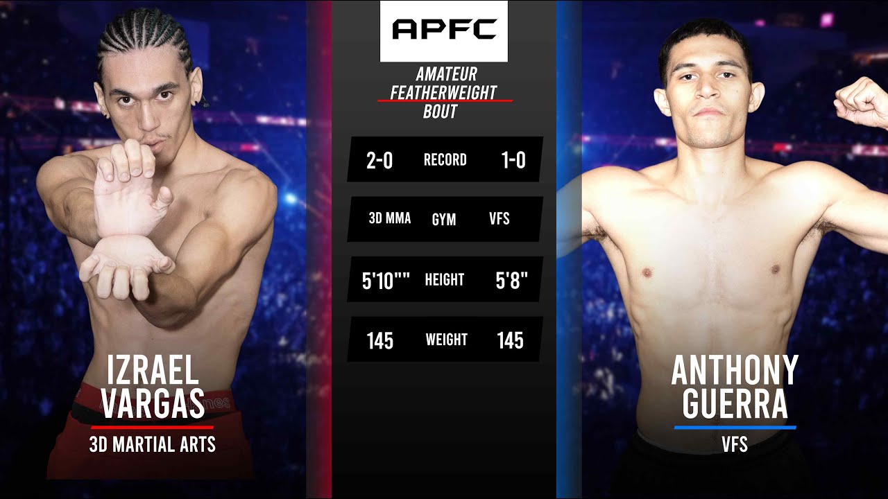 IZRAEL VARGAS vs ANTHONY GUERRA | #APFCRMBL #FULLFIGHT