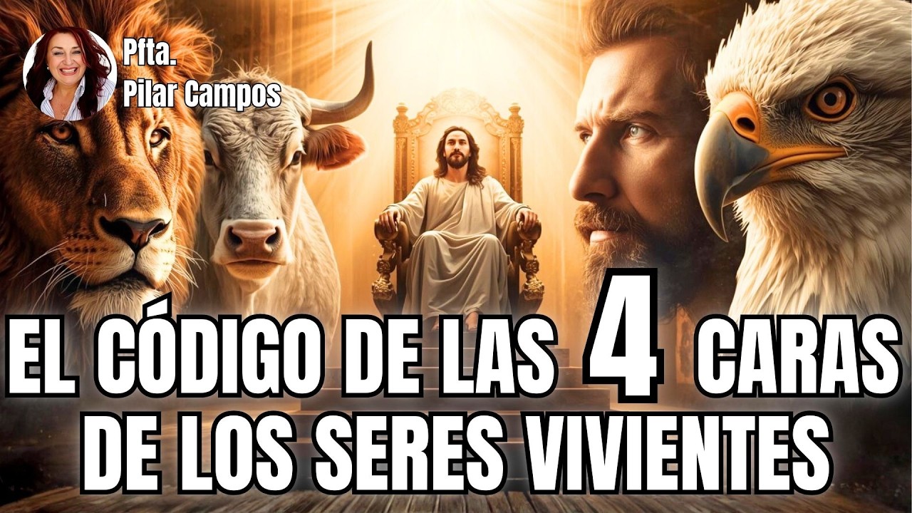 EL CÓDIGO DE LAS 4 CARAS DE LOS SERES VIVIENTES  | PROFETA PILAR CAMPOS