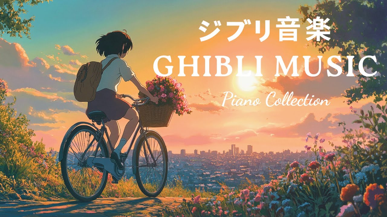 Ghibli Piano Melodies for Relaxation, Mental Clarity and Peaceful Rest