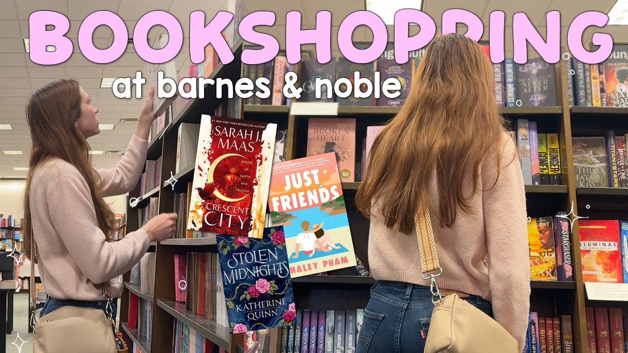 let's go bookshopping at barnes & noble! ✨ (for my bday🎈)