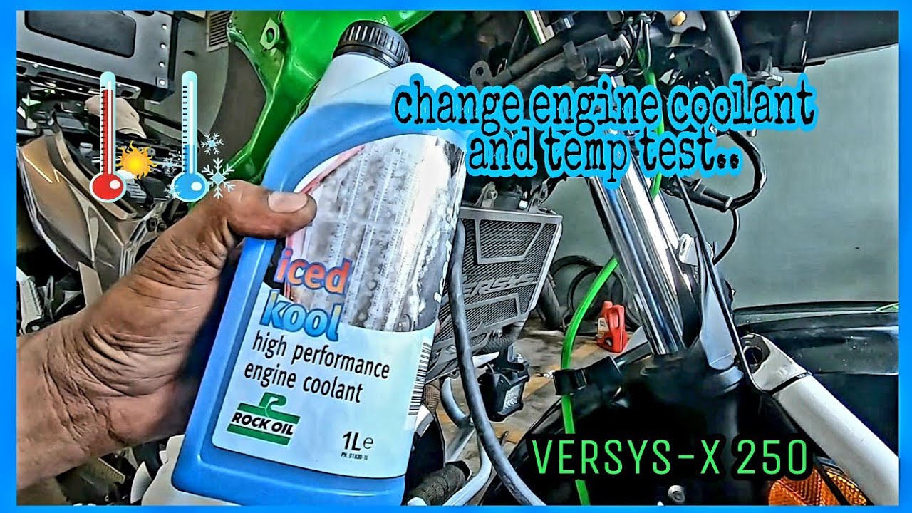 Versys 250 | Engine Coolant | Rock Oil Iced Kool | Custom & Modified Part 3