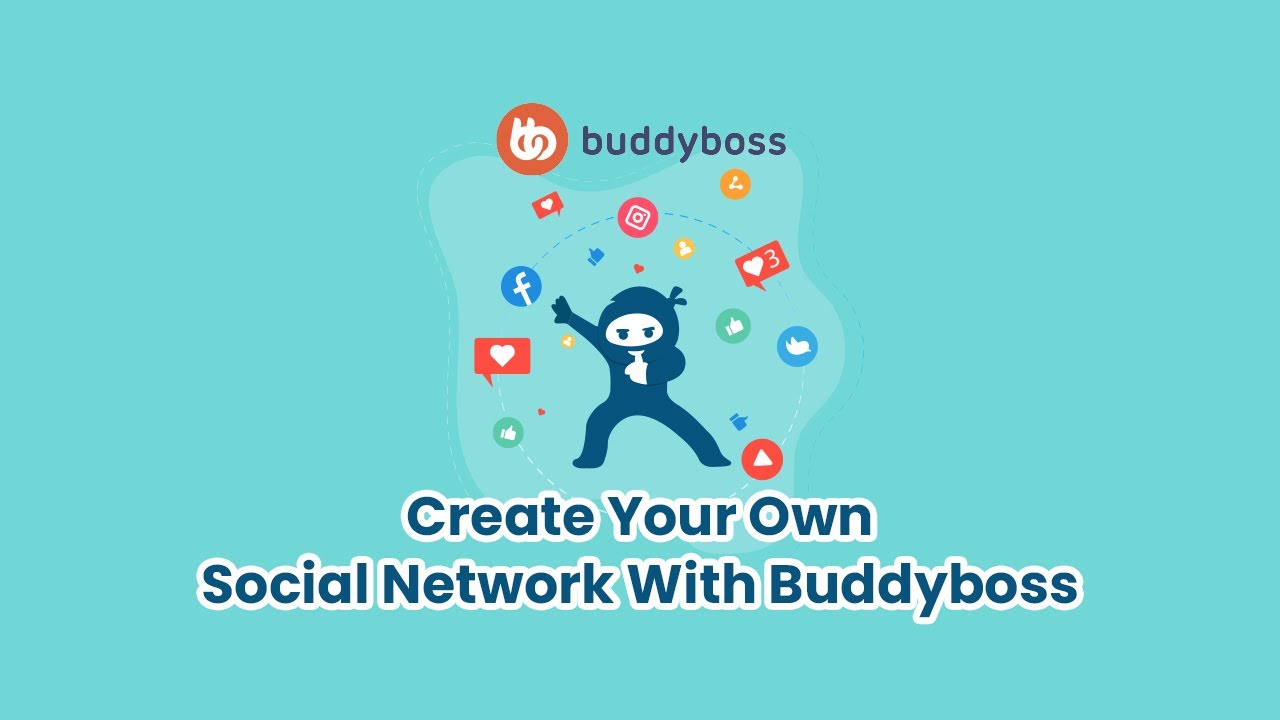 Create your own social network website with BuddyBoss