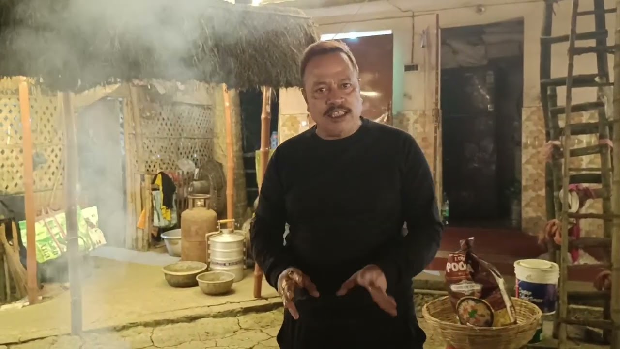 সন্ধ্যায় ইছামতি কটেজ আলোর সাজে সজ্জিত। টাকি পর্ব ৩