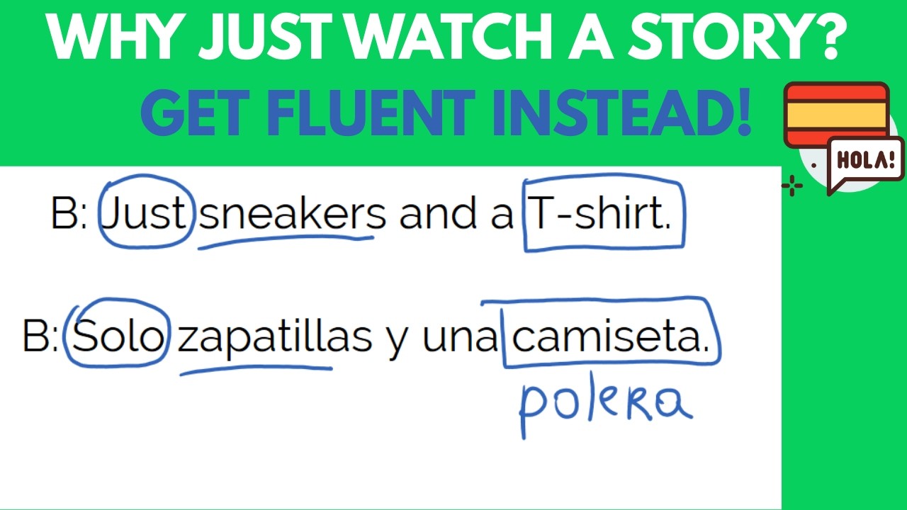 Improve Your Spanish with Stories - Practice with a Spanish teacher #13