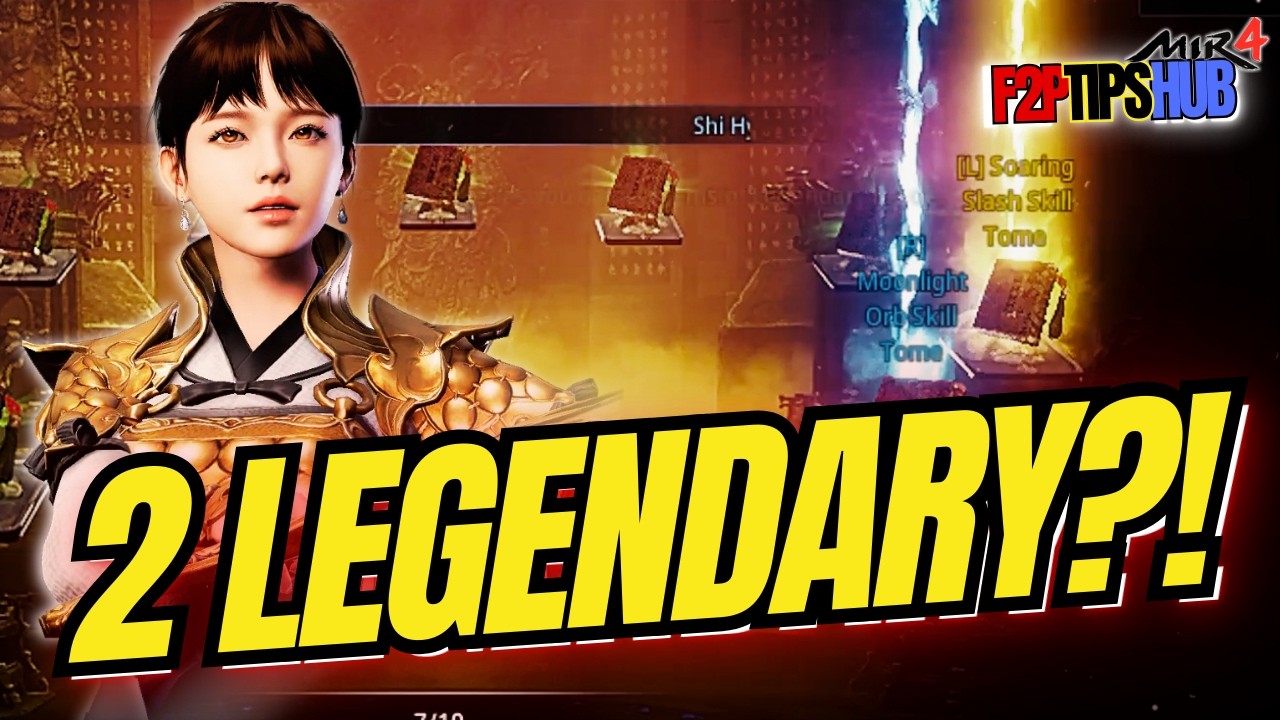 MIR4 INSANE Summon Luck! Got 2 LEGENDARY Skills + Best F2P Gold Routine Using Alt Accounts