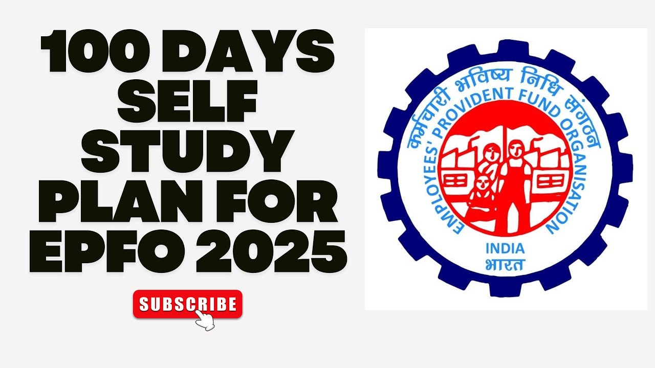 UPSC EPFO 2025 | 100 days Strategy for all preparation | AO/EO and APFC Self Study Plan| amit kilhor