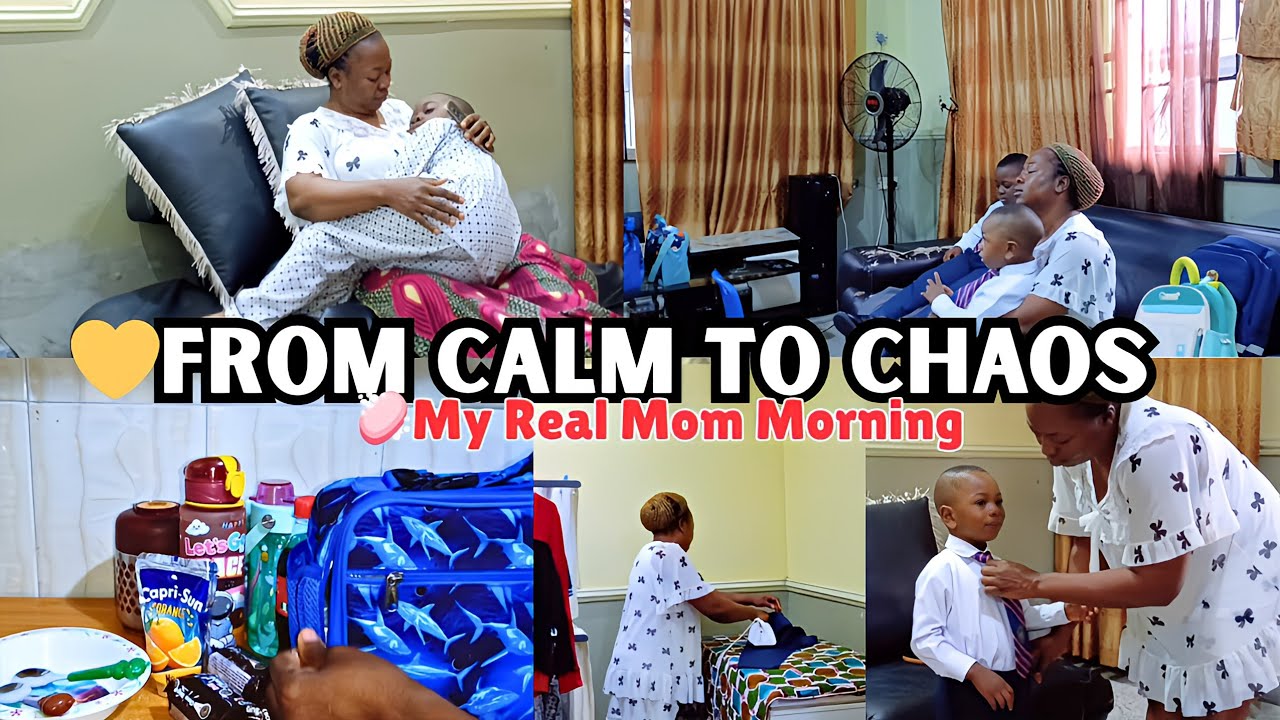  School Morning Rush in Nigeria : My 4am Morning as a Nigerian Mom