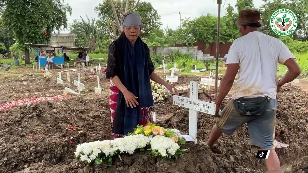 Pemakaman Alm. Tumpal Hamonangan Purba ( TPU Mangun Jaya)