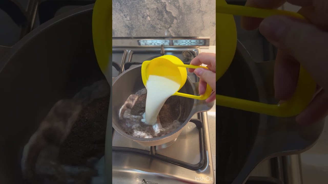 Cooking pudding 😋 