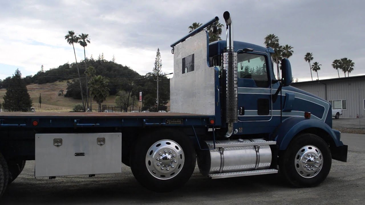 Used Kenworth Flatbed T-800 │Charter & Company Truck Sales
