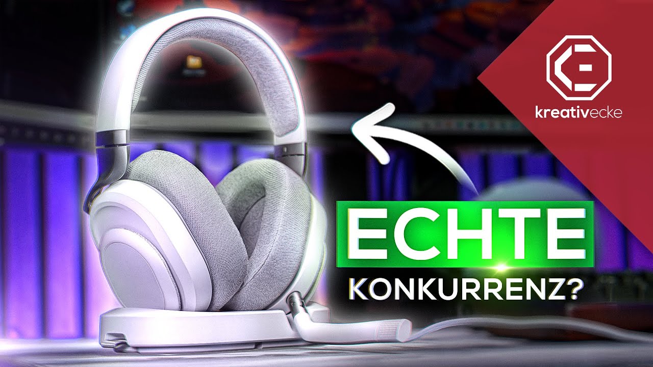 NIE WIEDER Probleme mit kabellosen Headsets und ECHTE Konkurrenz zum Astro A50: Fractal Scape Test!