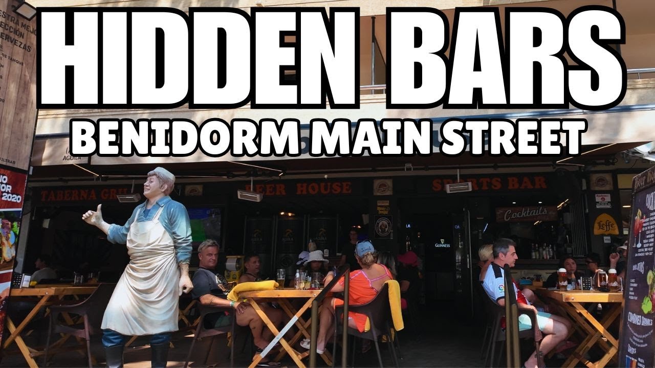 Benidorm Walking Tour: Hidden Bars, Shops, Restaurants & Popular Hotels! 🍻