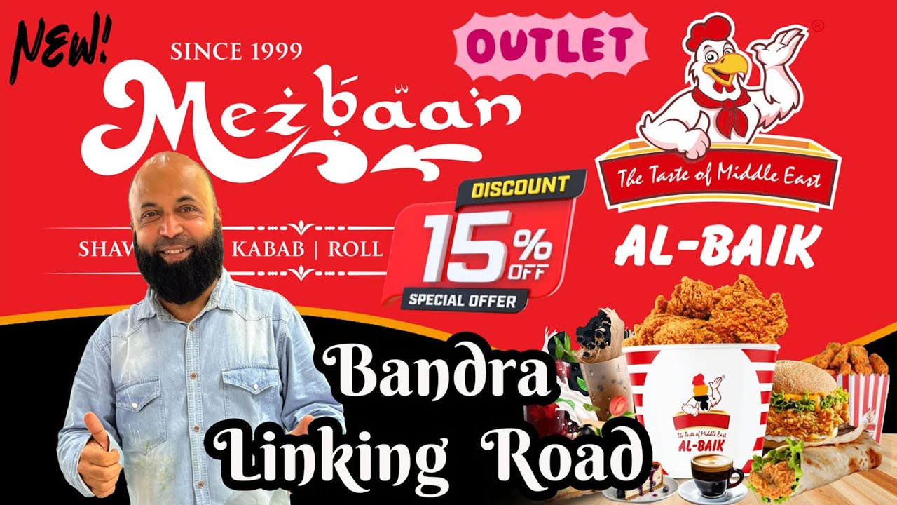 AL BAIK in Mumbai! Trying Their Famous Chicken & Middle Eastern Delights at Linking Road Bandra