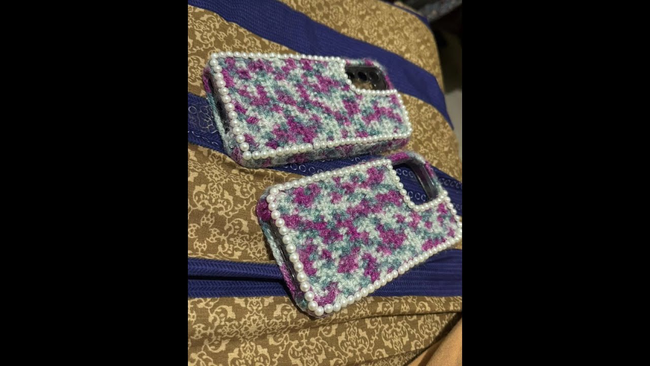 Crochet Phone Case 📱.!