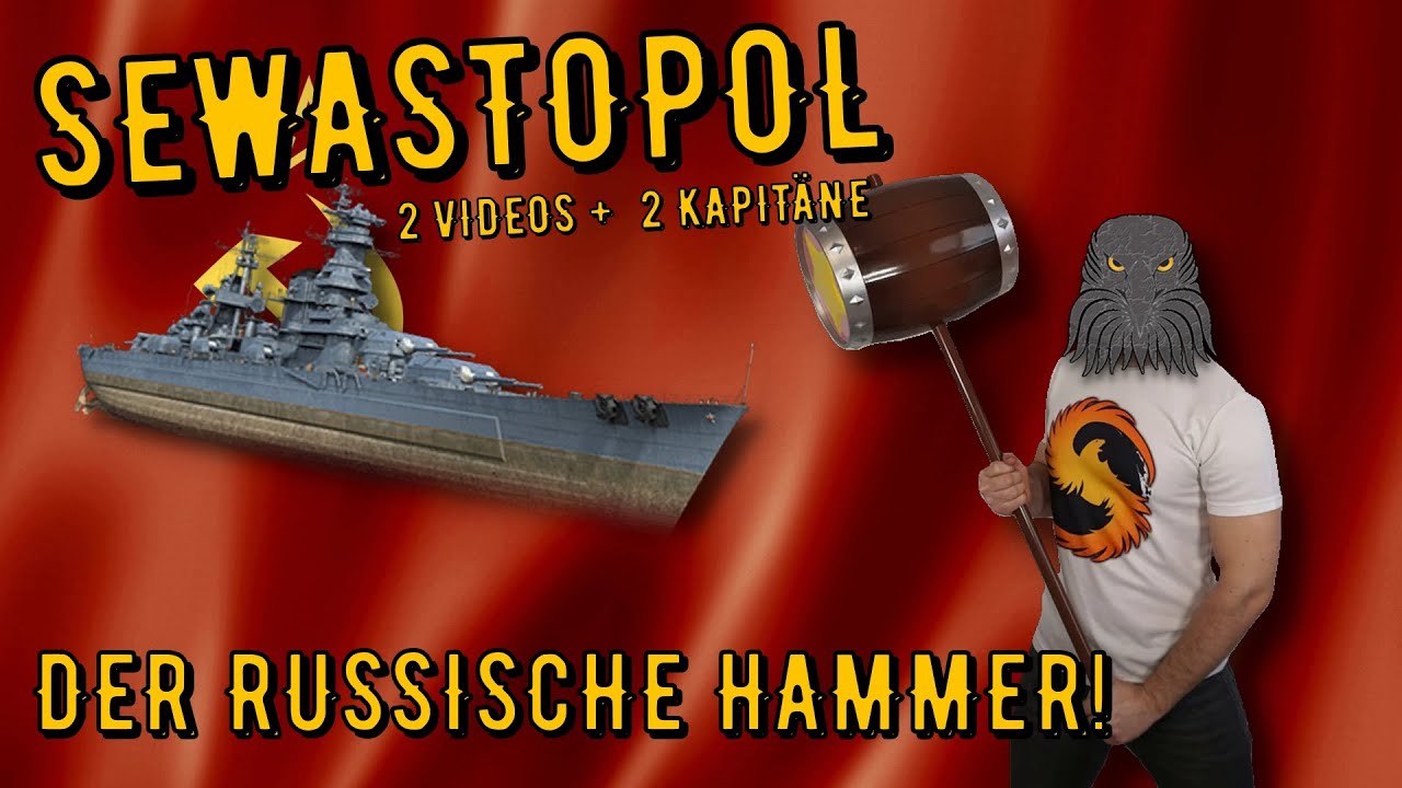 World of Warships Legends - SEWASTOPOL - Legendär - Der russische Hammer! [deutsch/ gameplay]