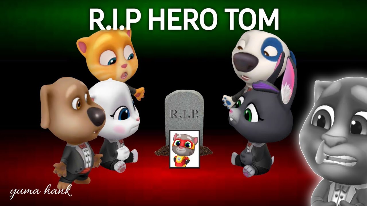My Talking Tom Friends - R.I.P HERO TOM - GOODBYE HERO TOM - Talking Tom Hero Dash 280126 #1
