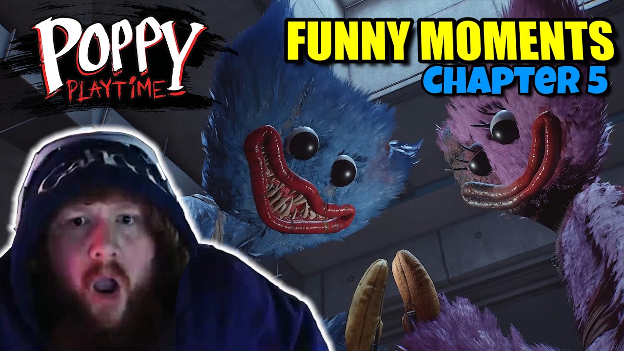 Best of CaseOh Poppy Playtime 5! (FUNNY MOMENTS)