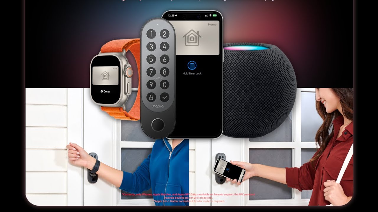 Aqara Smart Lock U200 met App en HomeKit Home Key instellen