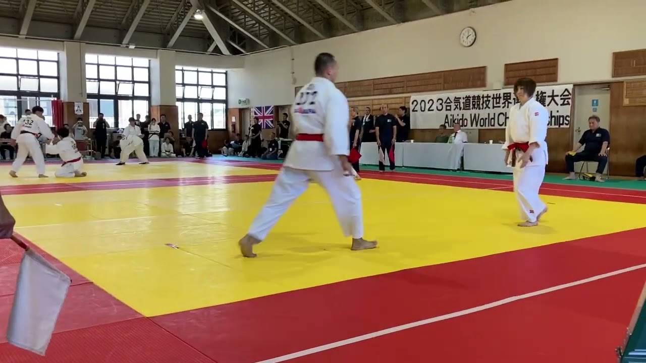 2023WSAF合気道世界大会NARA護身の形三決3rd place playoff