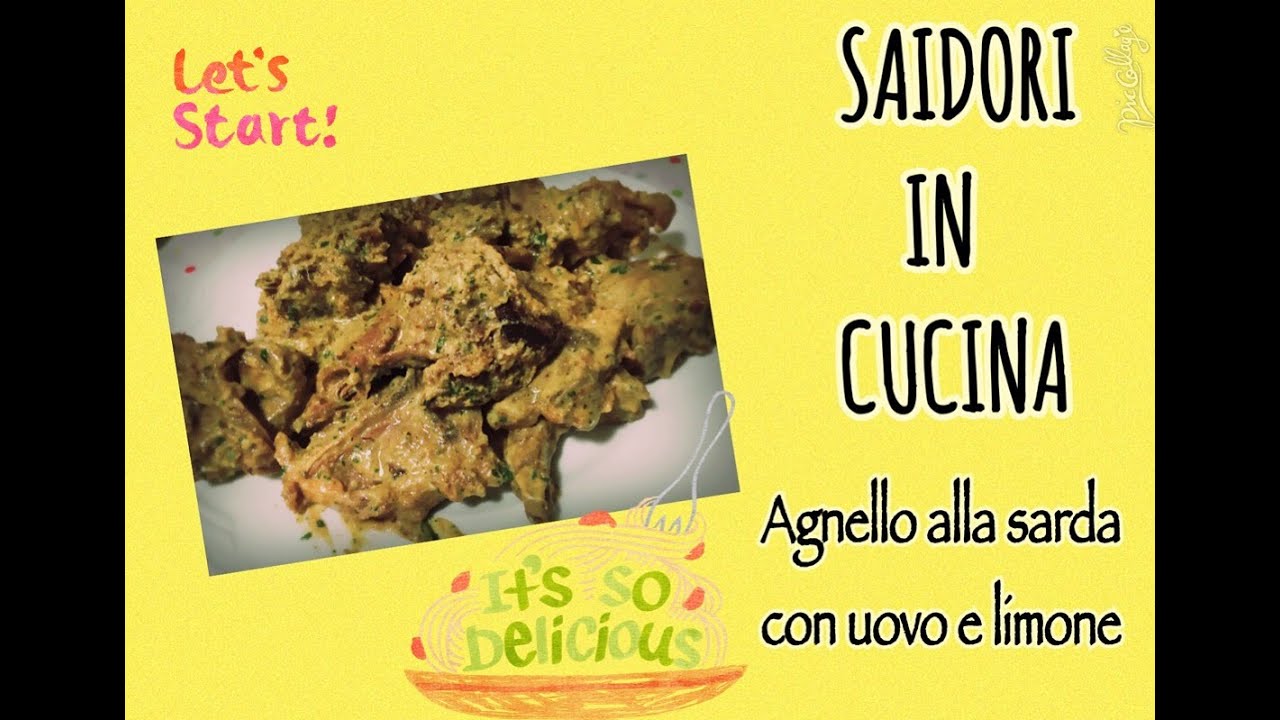 AGNELLO ALLA SARDA CON UOVO E LIMONE - SAIDORI IN CUCINA