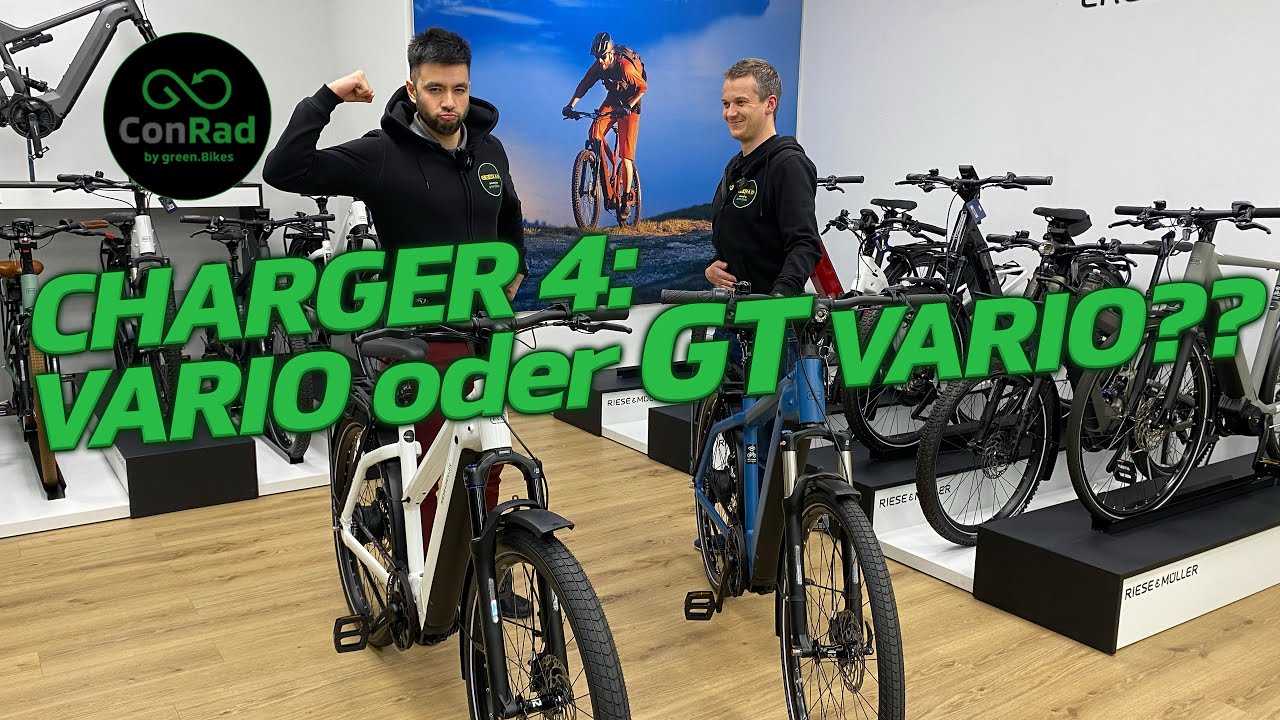[E-Bikes 2023] Riese und Müller Charger4 vario -vs- Charger4 GT vario- ausführliches Review