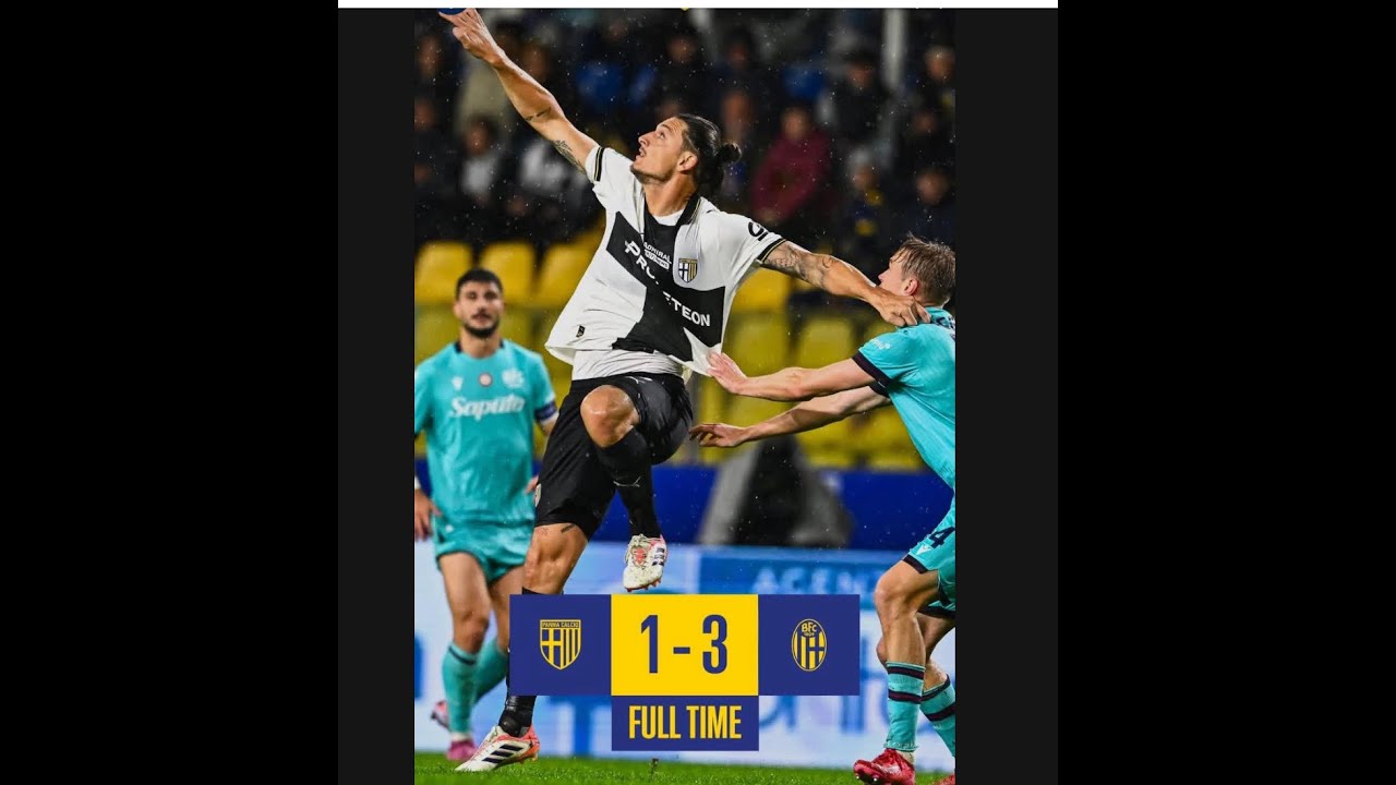 post partita Parma-Bologna 1-3; 02/11/25