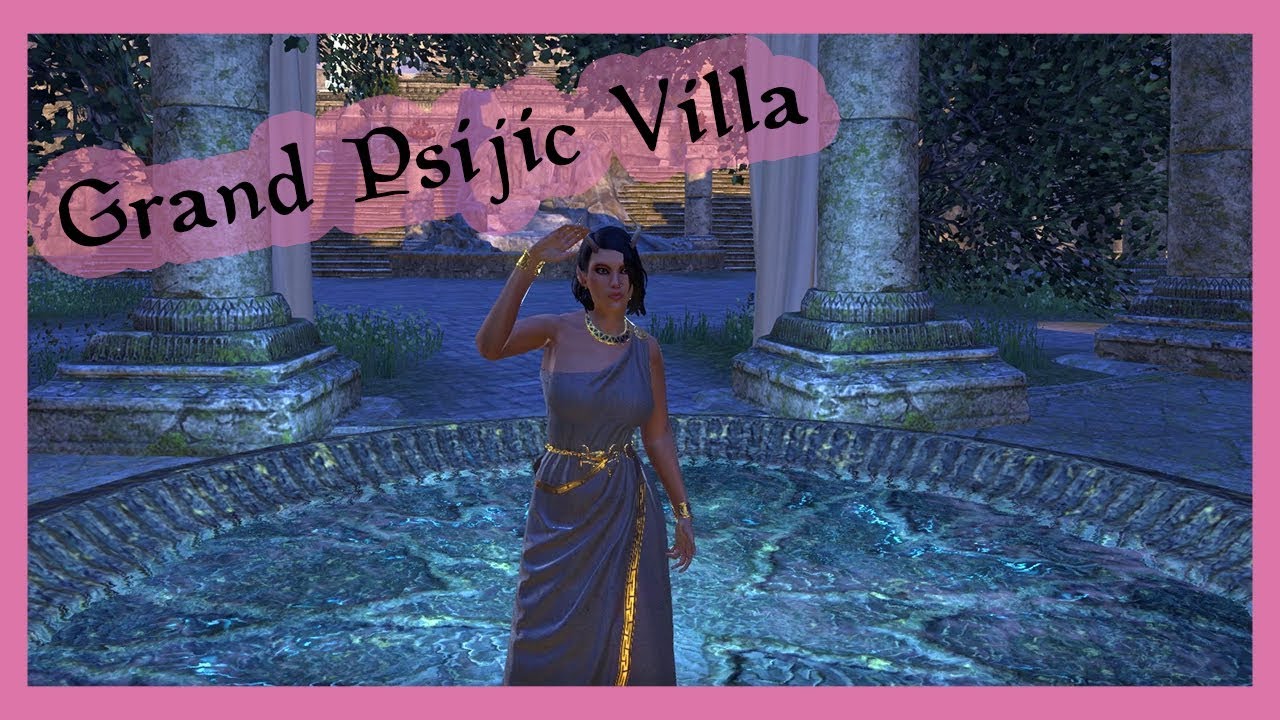 ESO - Grand Psijic Villa (Fully Decorated Tour)