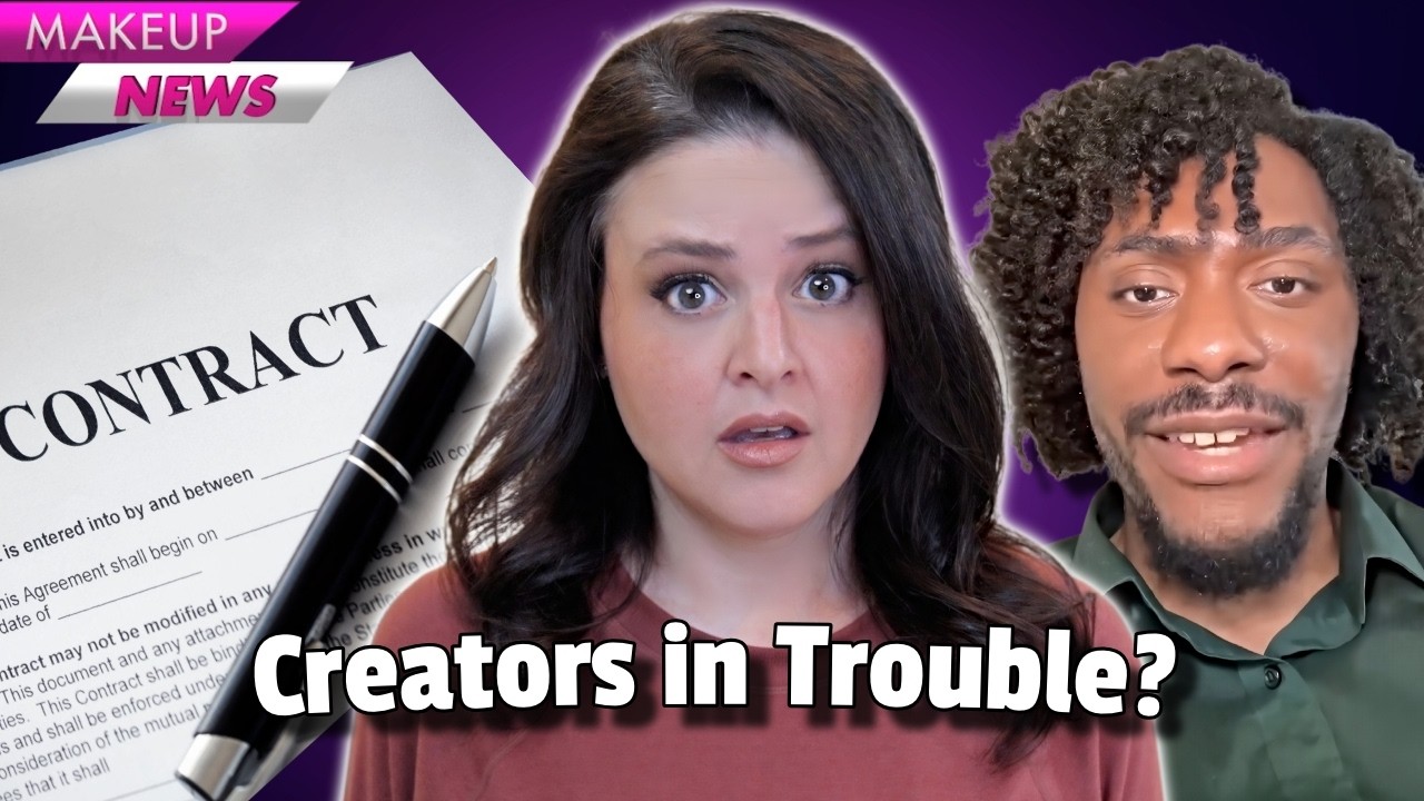 This Influencer Contract is Sketchy AF! + Experts Weigh In on Leaked Labs! |What's Up in Makeup News