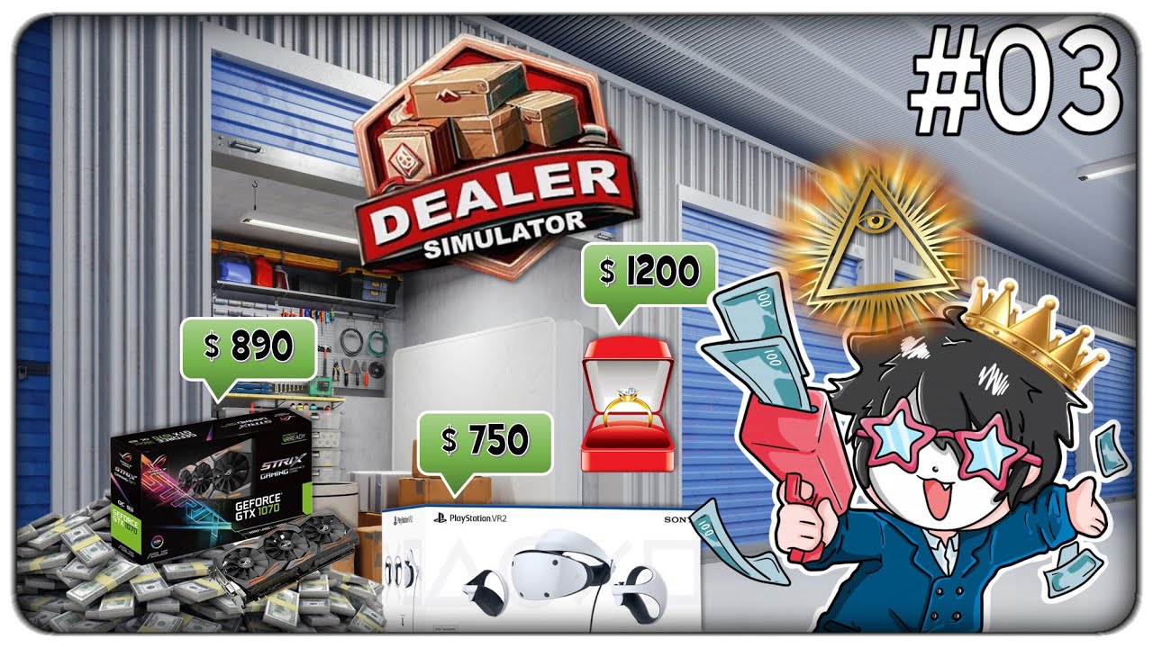 SCOPRIAMO I PREZZI DELLA MERCE IN AUTOMATICO GRAZIE AL MIO OCCHIO MAGICO | Dealer Simulator - ep.03