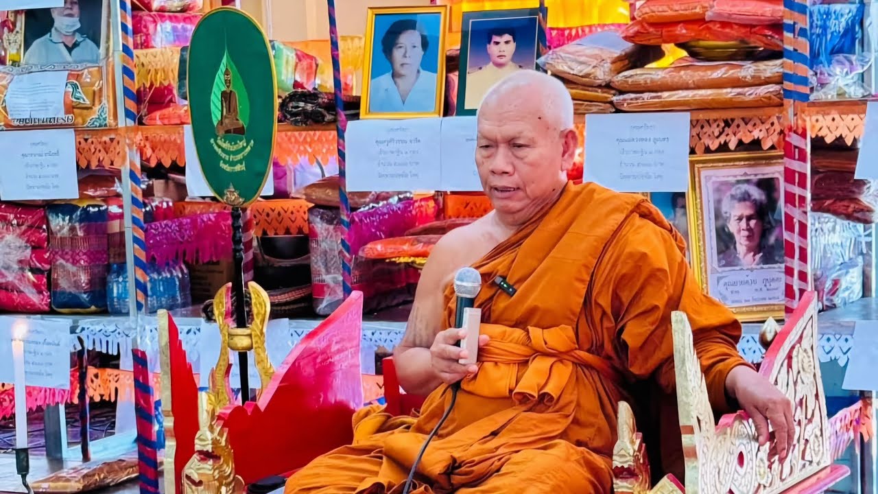 พระเทพวิสุทธิคุณ แสดงพระธรรมเทศนางานทำบุญกฐินสามัคคี ณ วัดโพธิ์ชัยโคกใหญ่ อ.ยางตลาด จ.กาฬสินธุ์