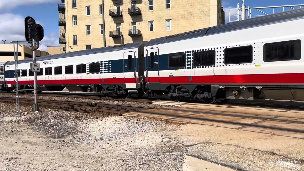 Amtrak and The Hop at Plankinton Avenue