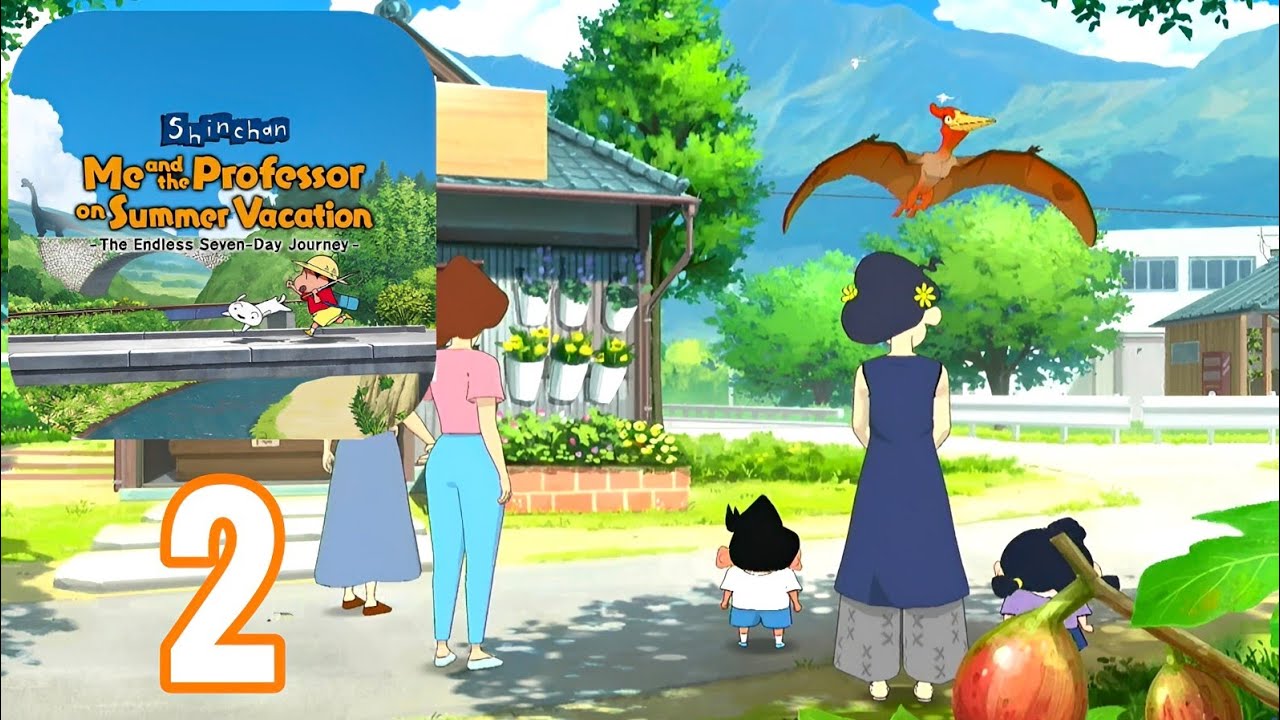 Shin-chan: Me and the Professor on Summer Vacation - Gameplay Walkthrough Part 2 - No Commentary