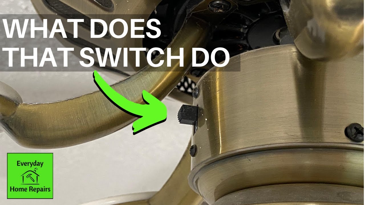 Correct Ceiling Fan Rotation Direction | Cool in Summer and Warm in Winter