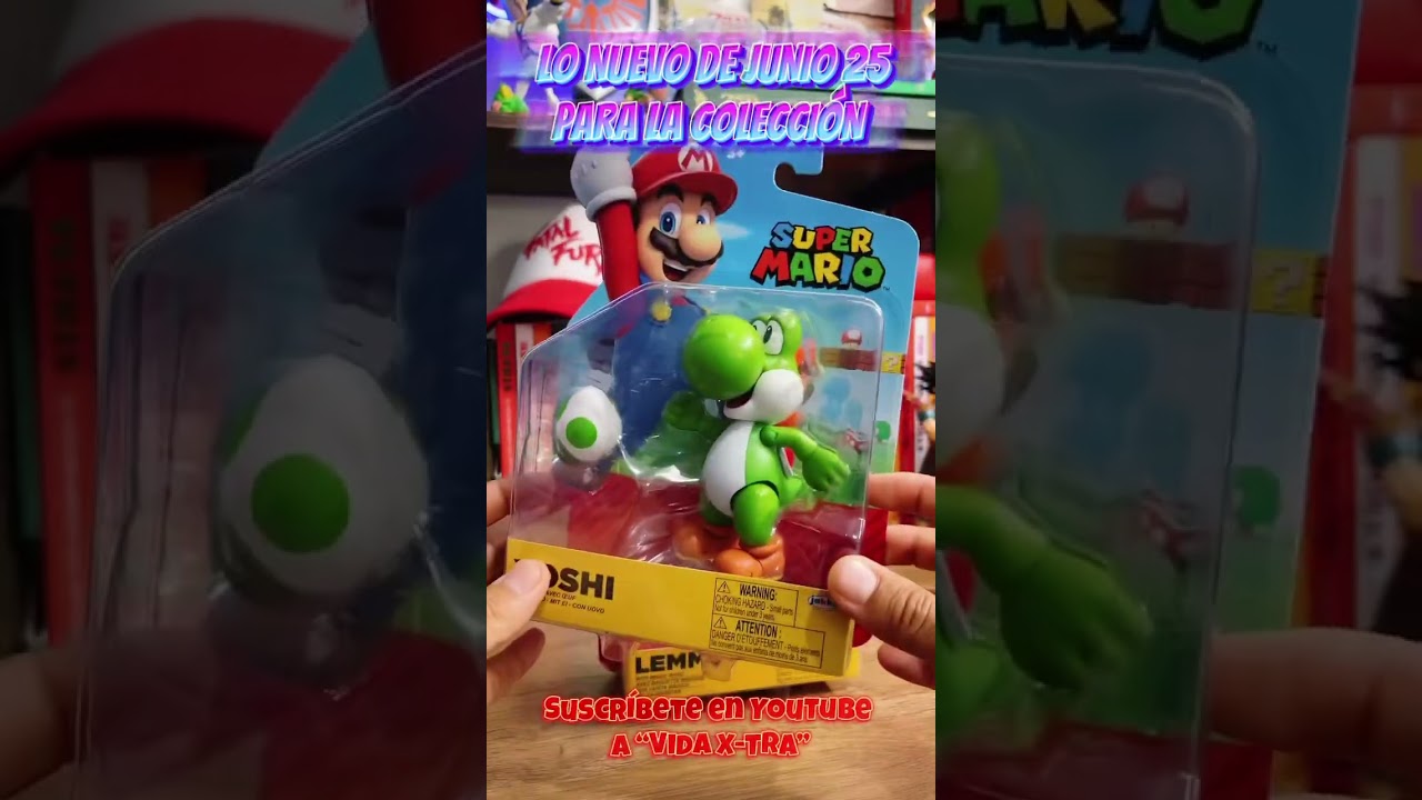 Lemmy & Yoshi. Figuras de Super Mario Bros por Jakks Pacific 🍄⭐️🐢