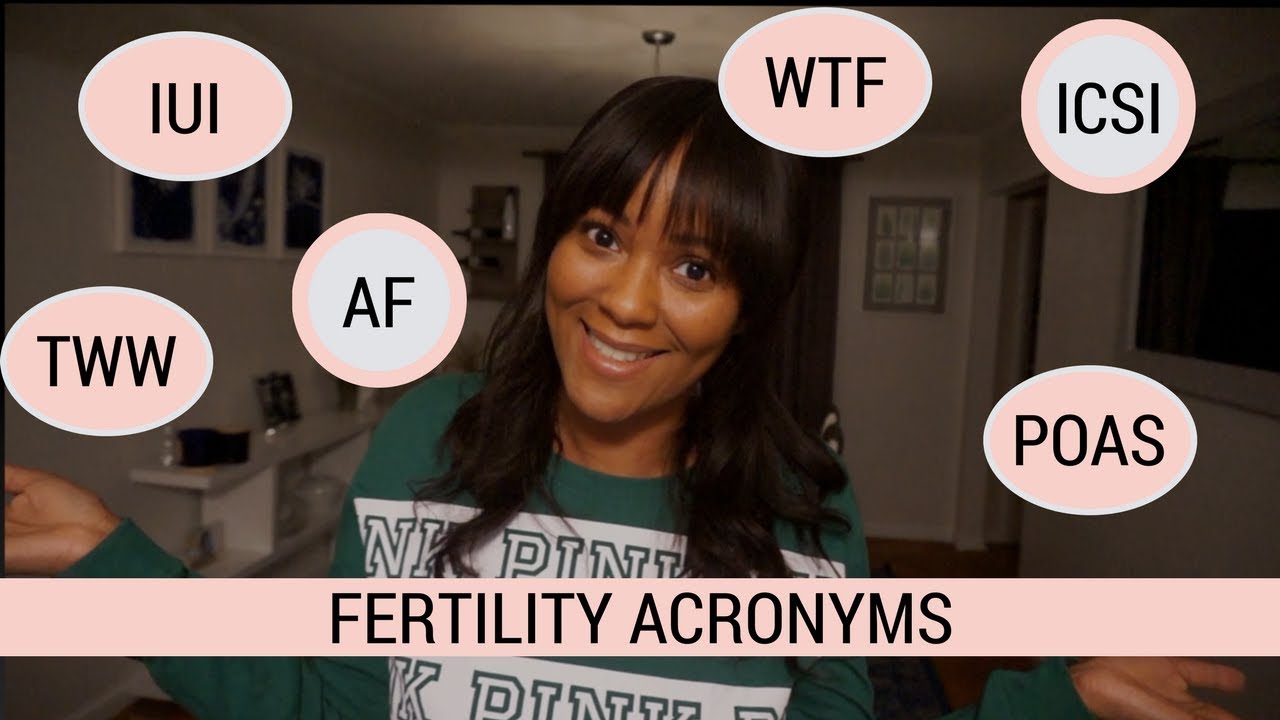 TTC: FERTILITY ACRONYMS