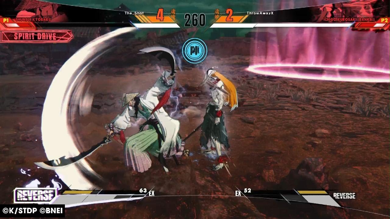 KYORAKU VS BANKAI ICHIGO | BLEACH Rebirth of Souls