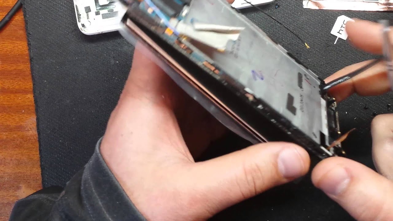 HTC One M7 PN 07100   меняем дисплейный модуль