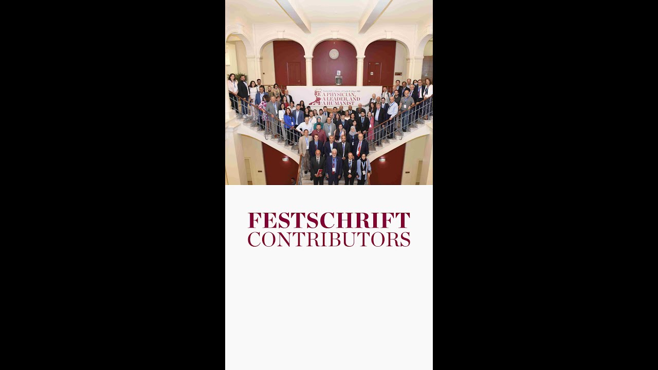 Festschrift Contributors