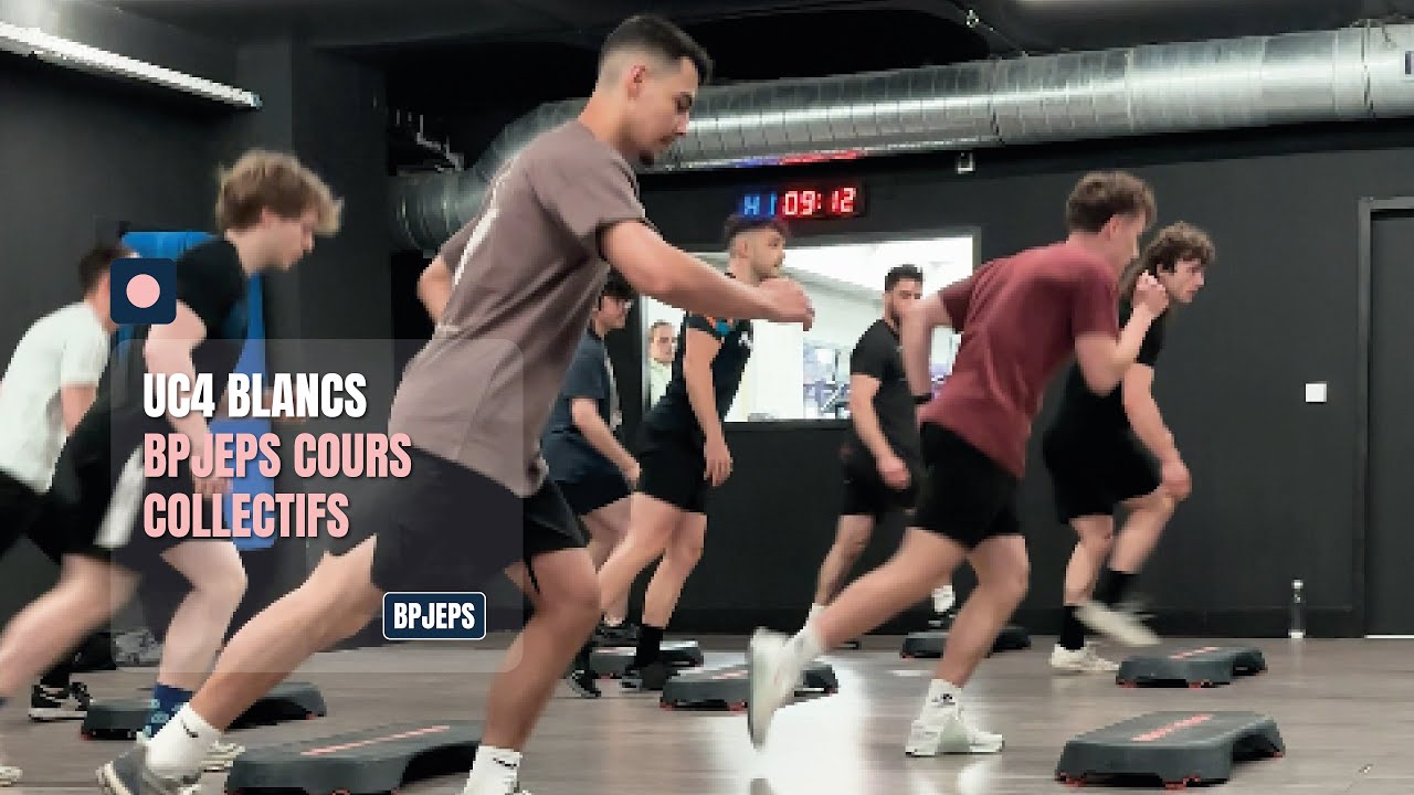 BPJEPS AF - Les UC4 en option COURS COLLECTIFS