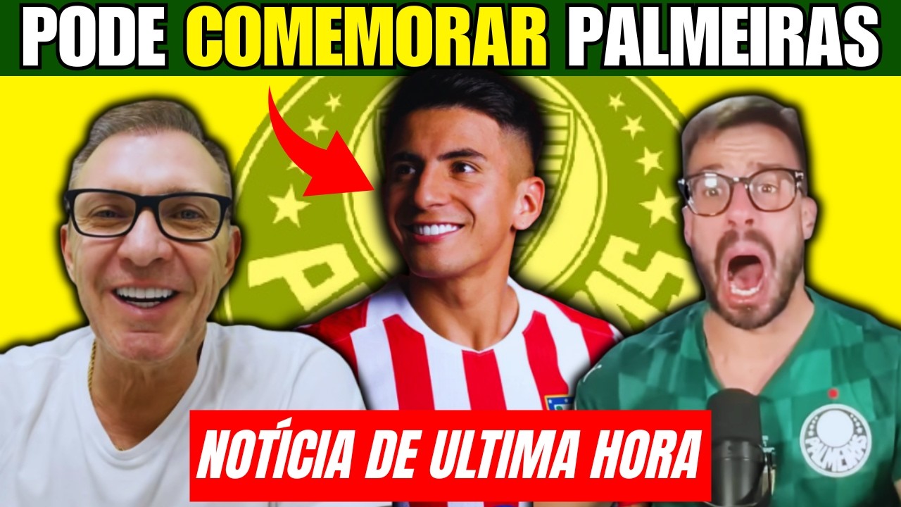 💣BOMBA! Velosso CRAVOU, ALMADA VAI SER O NOVO JOGADOR DO PALMEIRAS. NOTÍCIAS DO PALMEIRAS