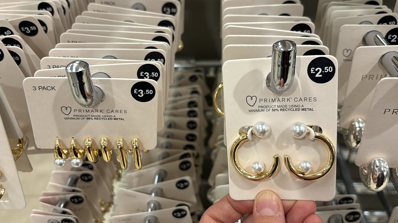 PRIMARK JEWELLERY AND HAIR ACCESSORY NEW COLLECTION, May 2024
