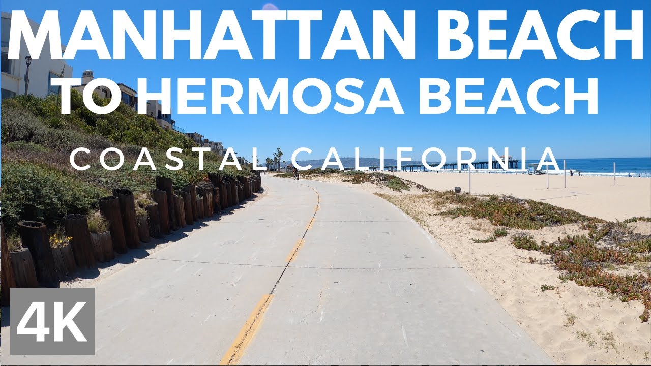 Manhattan Beach to Hermosa bike path