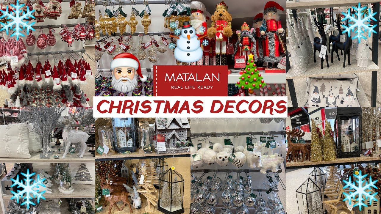 MATALAN CHRISTMAS DECOR NEW COLLECTION WITH PRICE OCT 2022 | MATALAN HAUL | TRAVELANDSHOP WITH ME