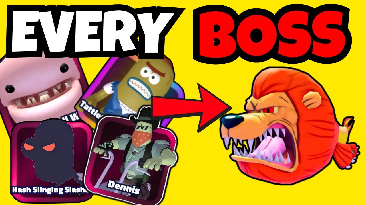 We beat every BOSS to get LION FISH in SpongeBob tower defense
